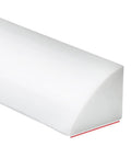 Flexible 98 Inch Peel-And-Stick Quarter Round Molding Made Of Silicone Rubber Water Barrier, corner edge view