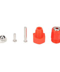 20 Pack Top Shelf Automatic Chicken Water Nipples With 360 Degree Stainless Steel Flow parts including red plastic fittings and steel valves.