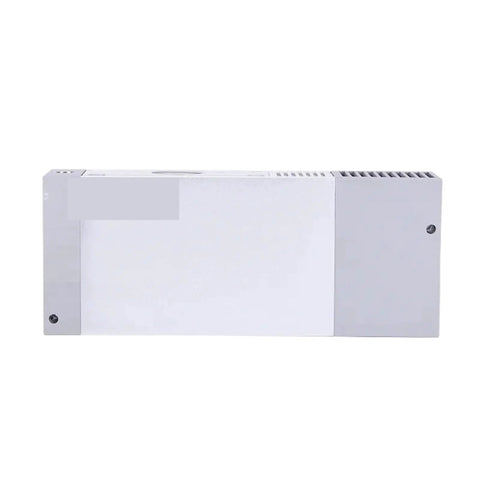 Heavy Duty Industrial Vacuum Generator Working Like A Charm With A Multi Stage Pneumatic Ejector Pump side view showing durable gray material.