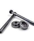 Waterjet pump plunger set CP022066/220; two metal plungers and two circular components