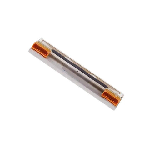 Heavy Duty Thermal Printhead KD2002CF10A compatible with Bizerba BCII scale printer showing print element and connectors.