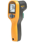 Infrared Temperature Gun With Pinpoint Laser, Big Backlit Screen, Super Slim And Lightweight, IP40 Protective, Fits Right In Your Tool Box, Quick Accurate Readouts For Pros And DIYers, handheld plastic infrared thermometer with LCD screen