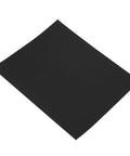 Top Tier 100 Piece Sandpaper Sheets For Woodworking Pros. Heavy Duty Aluminum Oxide Paper, P600 grit sanding sheet, black color.