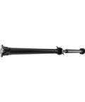 Built Tough Heavy Duty Steel Driveshaft Center Support Bearing Rock Solid Vibration Damping Assembly for Manual Transmission BMW E90 E91 E92 325i 328i, black steel driveshaft component.