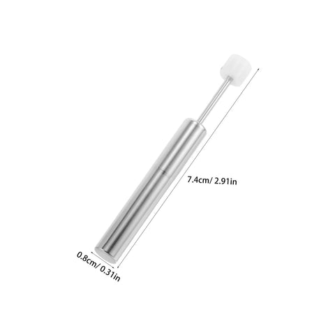 Universal Trash Can Lid Damper Replacement Soft Close Hydraulic Piston for Kitchen Garbage Cans, 9 to 13 Gallons, side view