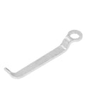 Metal attachment piece for Beast Dual Head Metal Nibbler Drill Attachment For Aluminum And Steel Sheets, featuring curved hook design.