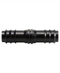 10 Pack Drip Irrigation Barbed Coupling Fittings Kit For 1 Inch Tubing 25mm OD And 0.75 Inch ID Barbed Connectors Black