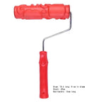 Killer DIY Doodle Dinosaur Wall Printing Roller with High Density Microfiber Cover and Sturdy Alloy Handle for Rad Home Decor Projects and Sick Wall Embossing Art on red handle and textured drum.