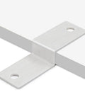 Beefed Up Heavy Duty Z Bracket Corner Connector For Cabinet Shelves Rustproof Stainless Steel Thickened 2.5mm Plate 40mm Mounting