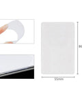 20 Piece Ultra Thin Plastic Opening Card Repair Tool Kit For Mobile Phone Laptop Tablet Disassembly And LCD Screen Opener Remover Slim Easy Grip Pro Grade Pocket Friendly Utility Set showing card dimensions 86 x 55 mm