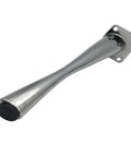Rock Solid Zinc Alloy Furniture Legs Built Tough For Every Room Quick 23Cm Silver Table Risers showing unique tapered design and finishing.