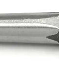 Long taper punch from 12 Piece Punch And Chisel Chrome Set For Pros And DIYers, durable chrome finish for metalworking and shop tasks.