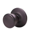 Tulip Brass Dummy Door Knob In Matte Black Finish For Linen Closet And French Doors Classic Decorative Inactive Knob