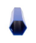 11 Inch Plastic Lug Nut Cover Socket For Plastic Lug Nuts Easy Install And Removal Hex Shaped Tool That Makes Stubborn Lug Nut Covers Come Off No Sweat Fast Durable And User Friendly One Piece, hexagonal socket view.