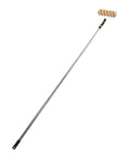Heavy Duty Paint Roller Kit With Long Extension Pole And Six Stainless Rods Two Nine Inch Replacement Covers For Zero Sweat Wall And Ceiling Painting A Total Game Changer That Takes The Grind Out Of Any House Reno - Extendable pole with roller.