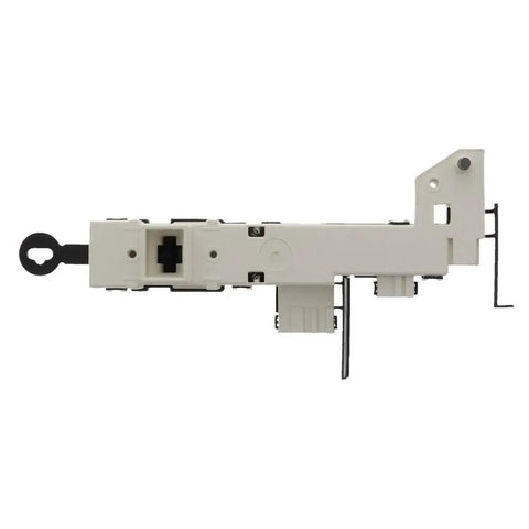 Door Lock Interlock Switch For Front Load Washing Machine, 9-Terminal Safety Latch Replacement, white plastic housing