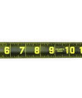 Vortex BH 41-Piece Shockforce NE AP Tool Set For Pros tape measure extended to 13 inches, black casing with yellow markings.
