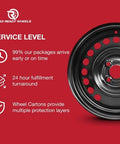 18 Inch Machined Gray Alloy OEM Rim For 2015 2020 Canyon Road Ready SUV Wheel Genuine OEM Replacement Fits TPMS Lug Nuts Valves And Winter Tires Easy Install