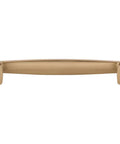 Richard Cabinet Pull Satin Bronze 128 Mm Center To Center With Stately Step Profile and Soft Square Shape, front view image