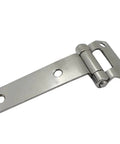 Solid Forged Stainless Steel T Shaped Container Hinges, Highly Polished Marine Grade 304 Stainless, Built Tough for Wooden Box Doors