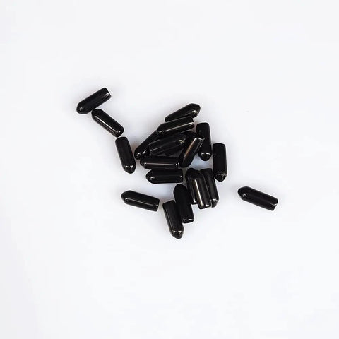 20 Pack Aquarium Airline Splitter Outlet Cap Rubber End Caps 3/16 Inch Inner Diameter 5/8 Inch Height Seals Unused Ports