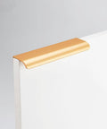 4 Pieces Invisible Drawer Pull Handles Set In Gold No Drill Punch Free Cabinet Hardware For Kitchen And Wardrobe