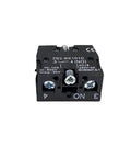 10 Pack Normally Open Contact Block Fits 22 Mm Industrial Push Buttons AC 15 Rated 240 Volt 3 Amp Screw Terminal Auxiliary Module.
