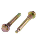 Front Disc Caliper Pin Kit With Slide Bolts For Nissan Tiida Versa Fits Models 2007 2011 Super Durable Auto Parts To Keep Your Ride Rolling Smooth And Safe Like A Champ. Two zinc-plated steel caliper slide bolts with hex heads.