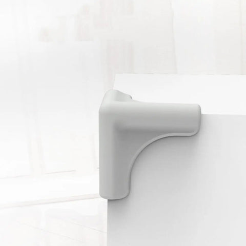 Silicone Corner Protectors 8 Pack For Furniture And Kitchen Edges Durable Range Hood Safety Guards on table corner