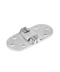 Marine Grade 316 Stainless Steel Door Hinges Mirror Polished Flush Mount 2 Pack for cabin hatch and boat compartments