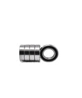 Miniature Deep Groove Ball Bearing 5x11x4 mm MR115 2RS Rubber Sealed ABEC 5, stack of bearings for precision machinery and RC models