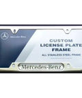 Mercedes-Benz Logo Frame Polished Stainless Steel Direct Replacement Genuine OEM Part For Your Specific Vehicle Fit With A Slick Mirror Finish And Easy Install BQ 6 88 0086