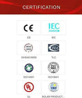 Certification logos for Top Shelf 12V 12Ah Rechargeable SLA Battery With T10S Terminals For Ebikes And Alarms.