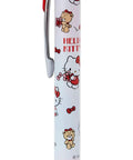 Hello Kitty EnerGel Gel Ballpoint Pen 0.5mm Black Retractable With Quick Dry Ink, Smooth Writing Experience, Durable Polycarbonate Body