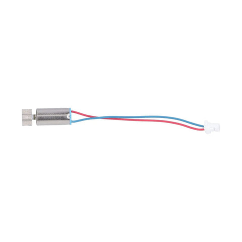 Micro Coreless Vibration Motor 6mm x 12mm, DC 1.5V To 3V Mini Vibration Engine, 12000 RPM, with wire connectors, silver casing