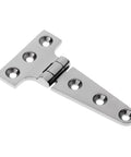 Heavy Duty Tee Hinge Set For Cabinets Doors And Garden Gates Rock Solid 316 Stainless Marine Grade Hinges For Saltwater Use Easy Install Outdoor Shed Door Hardware 2 Pieces, 316 stainless tee hinge