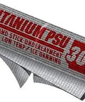 Self-Adhesive Peel And Stick Roof Underlayment For Waterproof Asphalt-To-Asphalt Lap, Minus Forty To Two Hundred Forty Degrees Fahrenheit