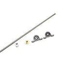 Eight Millimeter Lead Screw Vertical And Horizontal Kit With Nut Bearing For KFL08 KP08 100mm Travel components displayed
