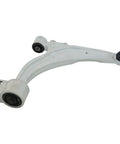 White lower control arm from Heavy Duty 6 Piece Suspension And Steering Repair Kit For 2012 2017 Buick Verano.