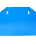 All-In-One 58 Piece Heavy-Duty T Slot Clamping Kit wall mount for milling machines storage, vibrant blue color with mounting holes
