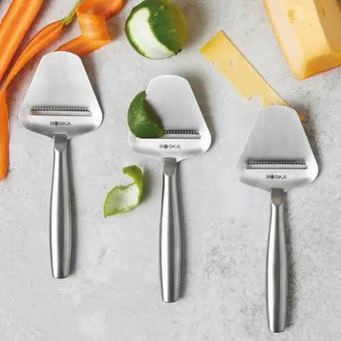 Stainless Steel Cheese Slicer Copenhagen Multifunctional Kitchen Tool For All Types Of Cheese Grating Hard Cheese Citrus Fruits Carrots