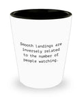 Funny RC Planes Gift Ceramic Shot Glass For RC Aircraft Fans And Radio Control Plane Lovers, Perfect Pilot Present For RC Plane Nerds.