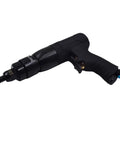 Air Powered Rivet Nut Tool Kit With Half Inch And Three Eighths Mandrels, pneumatic pull setter fastener gun, side view