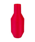Hands-Off Manual Siphon Pump That Gets The Job Done Fast. Self Priming Water Transfer Kit, red plastic material, compact design.