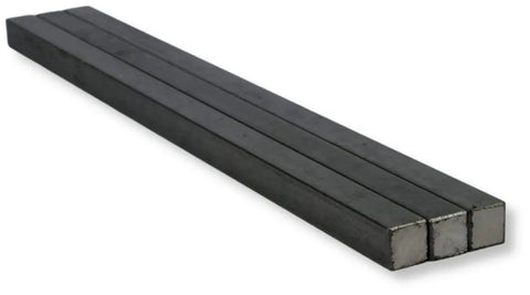 Beefy Three Quarters By Three Quarters By Twelve Inch Square Steel Key Stock Pack Of Two Undersized Cold Drawn Bars With Plain Finish