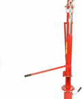 Hydraulic Engine Hoist With Swivel Base And Foldable Davit Design For Pickup Trucks built heavy with hydraulic ram and chain hook.
