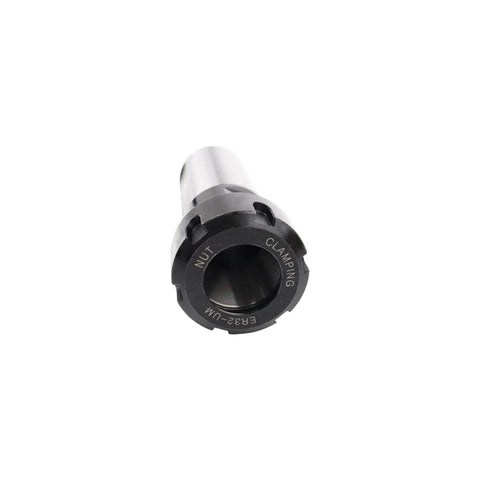 1-1/2 Inch Straight Shank Collet Chuck Holder Fit For ER32 Collet Router showing detailed clamping nut and shank design.