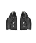 Jeep Wrangler Fender Corner Seal Kit for Hardtop - Driver And Passenger Side, 1997-2006, black rubber seals in pair.