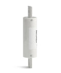 High Voltage 750VDC Fast Car Fuse For Protection And EV Battery Safety, 100A To 250A Fusible Link, side view of white fuse.