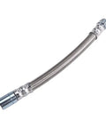 Premium Grade Robust Air Compressor Pressure Hose Replacement Fits Volvo Fh Fm Fmx Trucks 2012 Onward Factory References 21129681 23960136 hassle free swap visible with braided metal design.